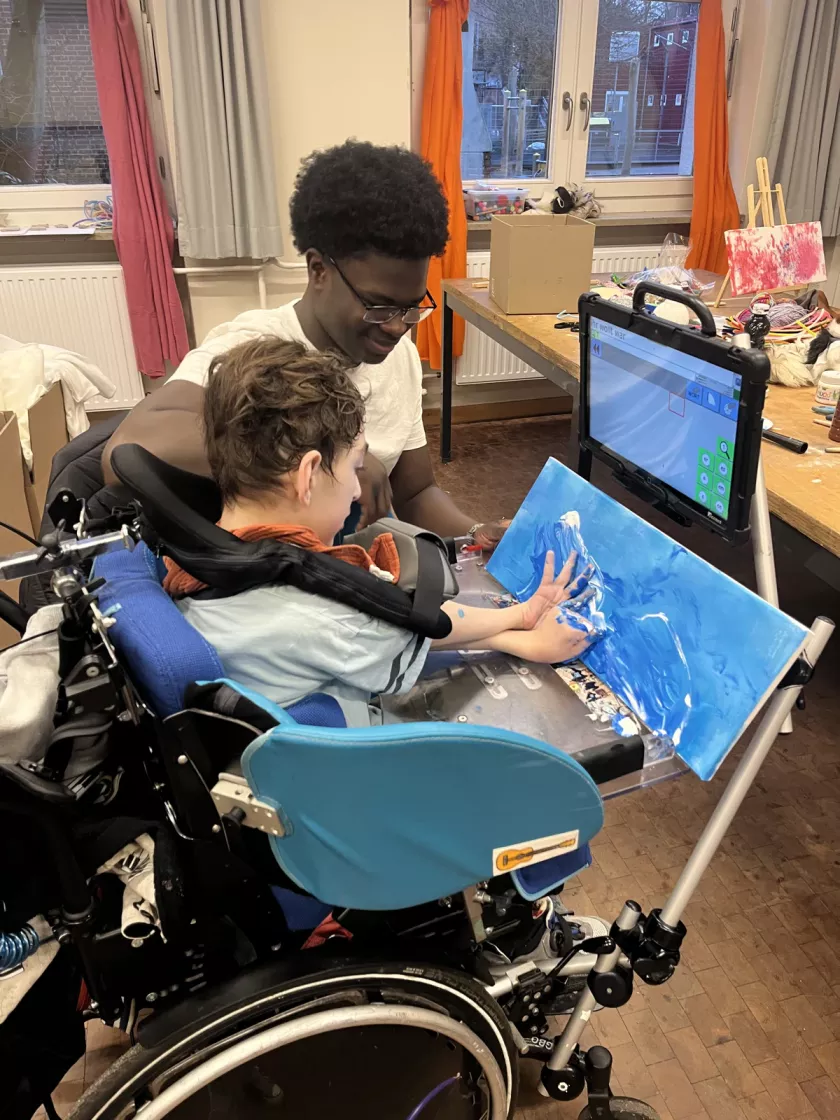 Impression eines inklusiven Theaterprojektes in Hamburg mit KIndern