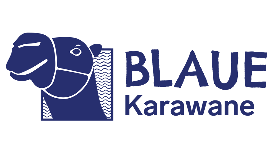 Logo Blaue Karawane